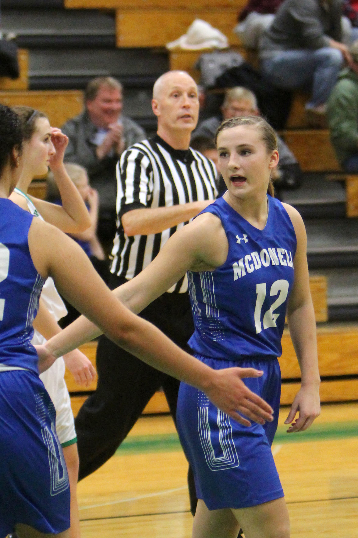 McDonell at Eau Claire Regis girls basketball 12-21-18